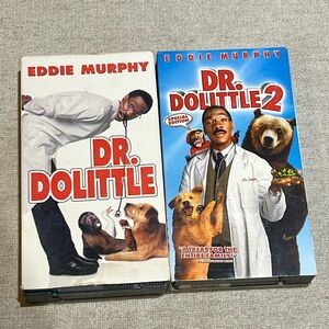 Dr Doolittle & Dr. Doolittle 2 Vhs